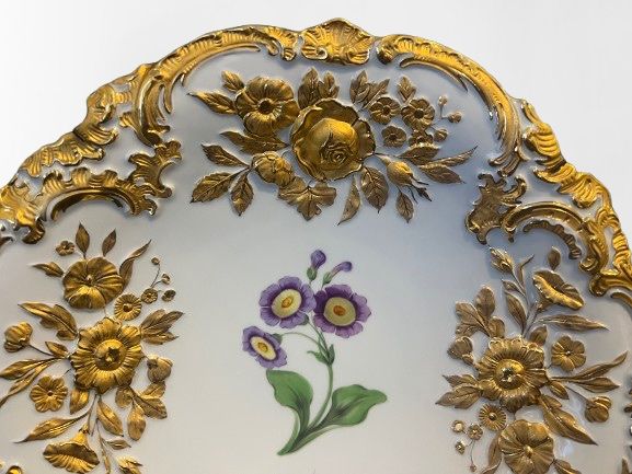 Meissen плато/ фруктиера