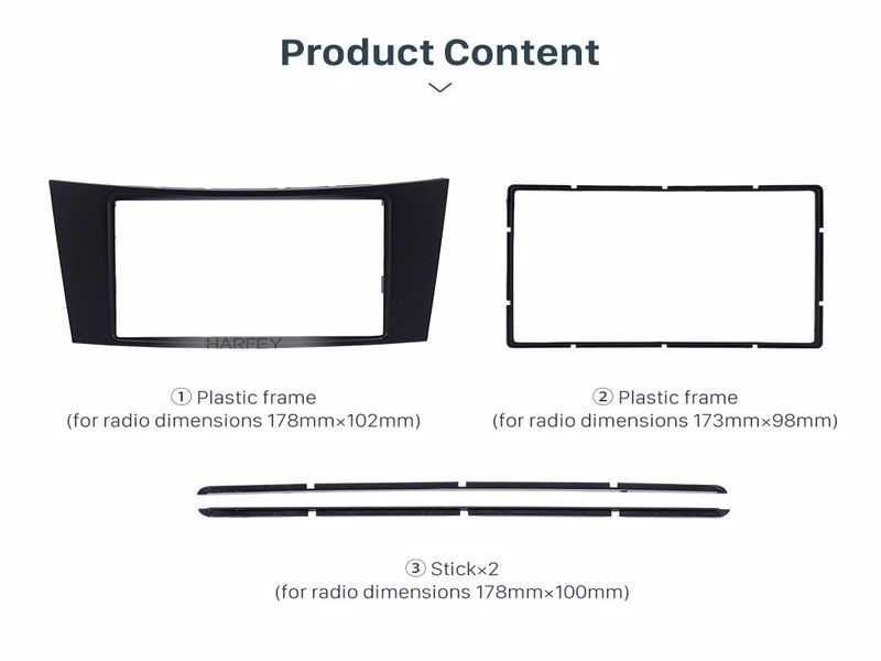 Адапторна рамка Automat, За BENZ E CLASS W211, CLS C219, 2001-2009г