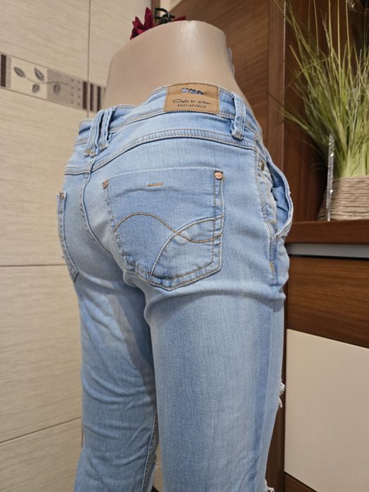 Pantaloni blugi dama skinny Terranova