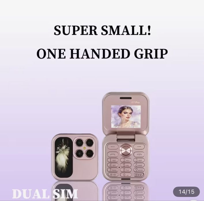 Мини смартфон с 2 карти