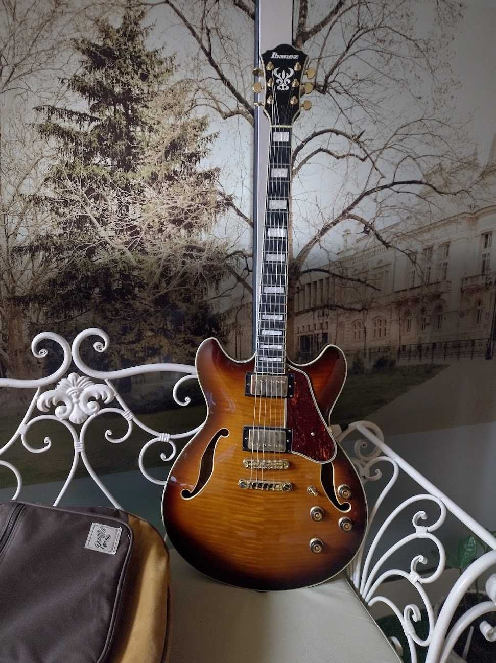 Китара Ibanez AS93FM Violin Burst + калъф Ibanez