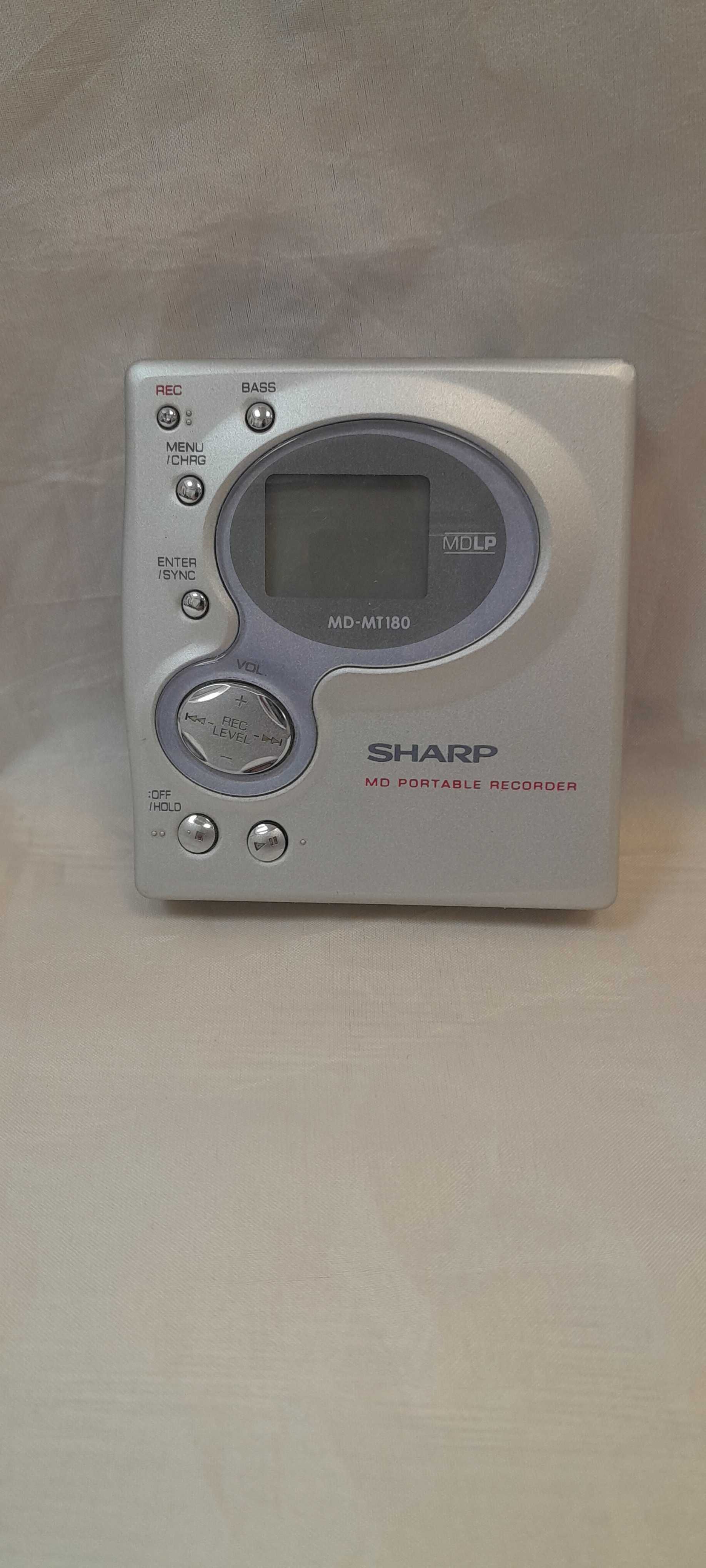 Portable minidisc recorder MT 180H