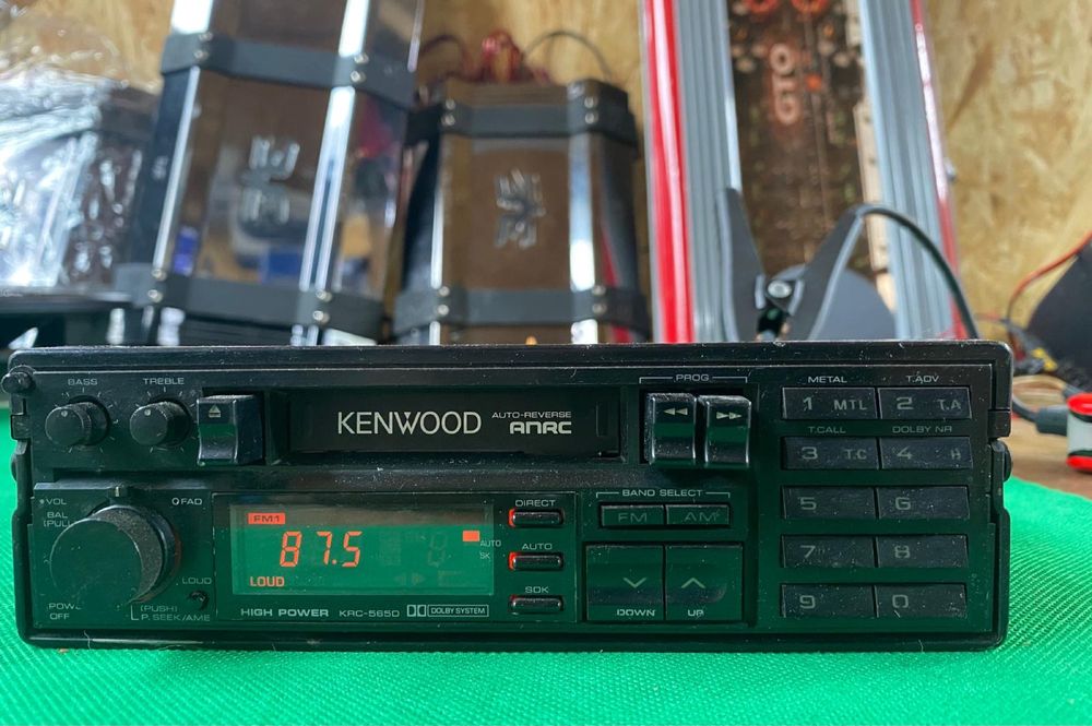 Player Caset auto Kenwood KRC 565 D old school