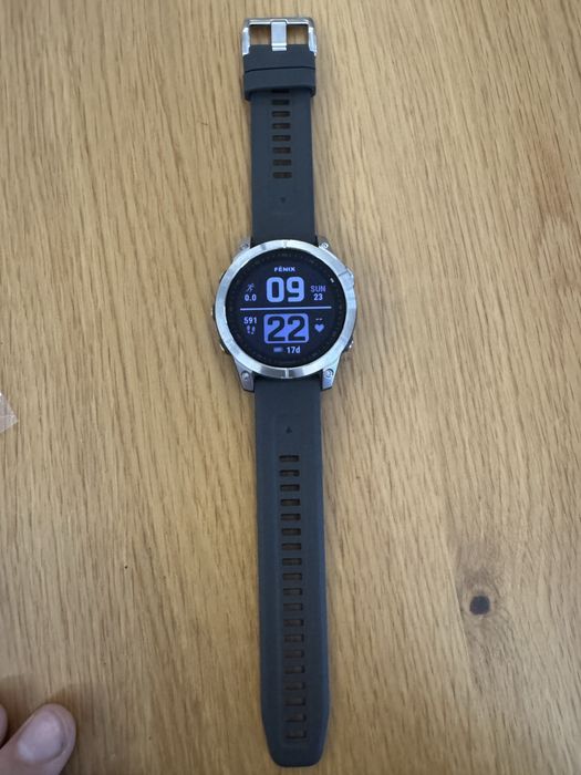 Garmin Fenix 7 Silver Graphite нов