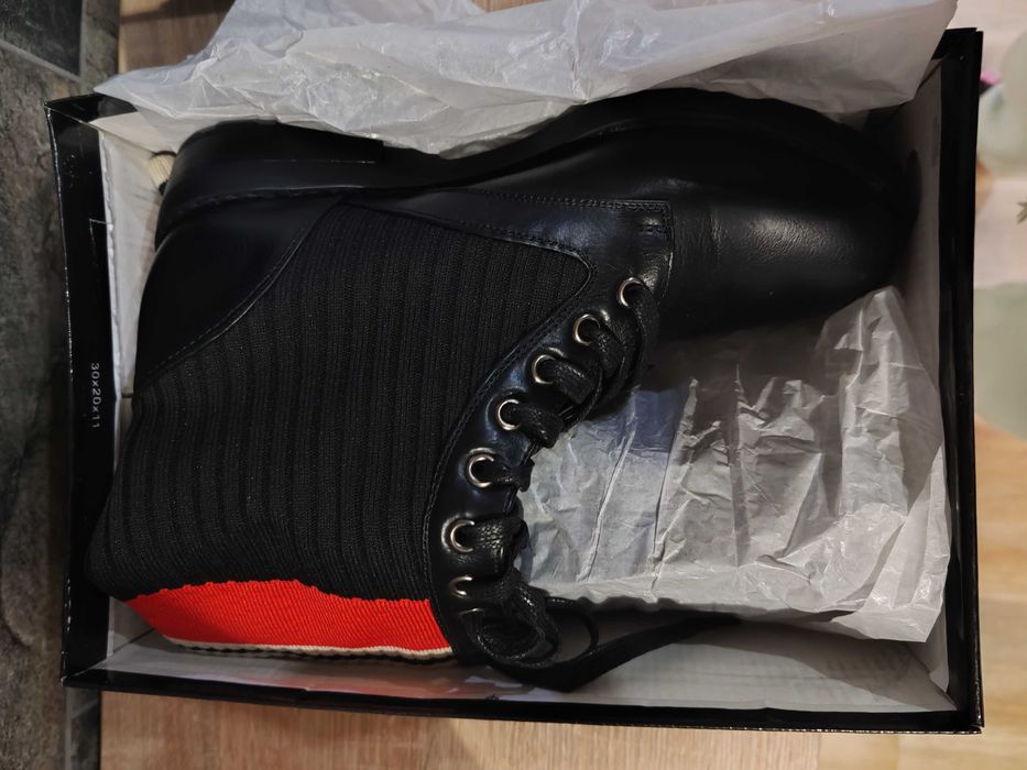 Ежедневни дамски боти, текстил, 38 номер