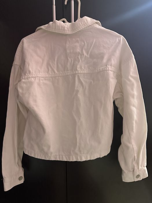 Дънково бяло яке