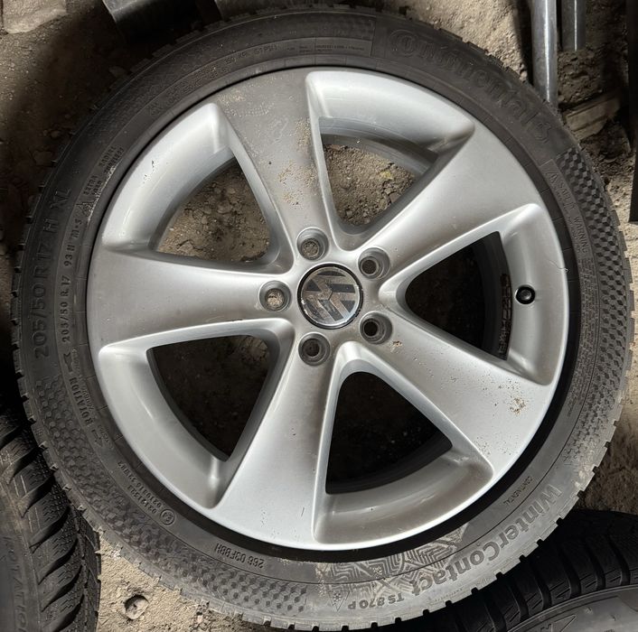 Jante Roti iarna vw 205 50 17 continental pirelli DOT 2024