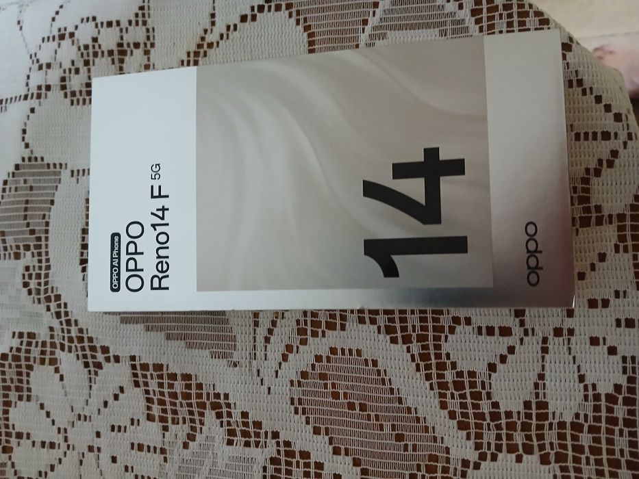 Vând telefon oppo reno 14 f nou cu factura