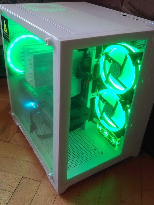 Геймърски компютър Ryzen 5500, GeForce RTX 3060ti,32gb ddr4,1tb ssd