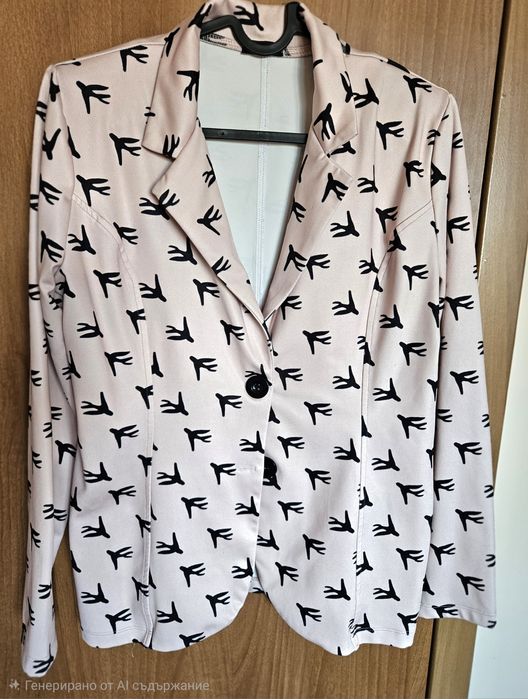 Дамско розово сако