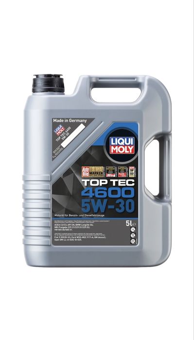 Масло Liqui Moly 5w30 Top Tec 5л