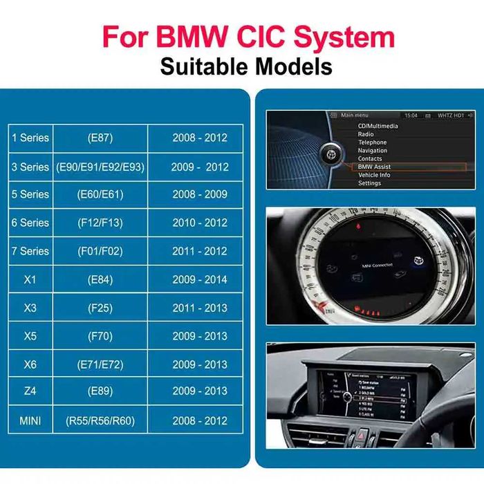 BMW CarPlay Android CIC MMI box