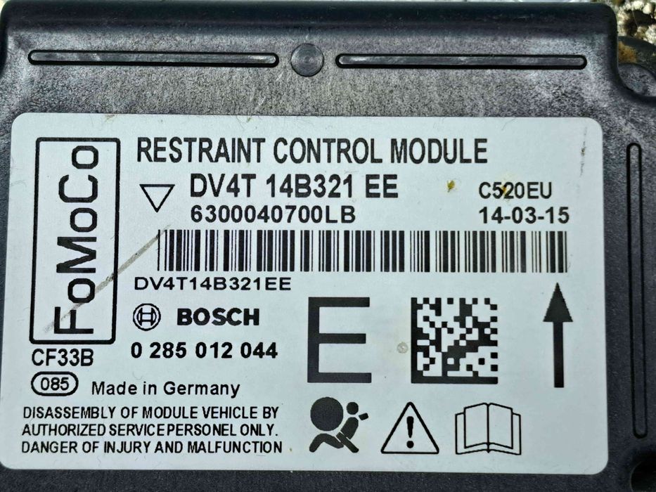 Calculator airbag Ford Kuga II [Fabr 2012-prezent] DV4T-14B321-EE 2.0