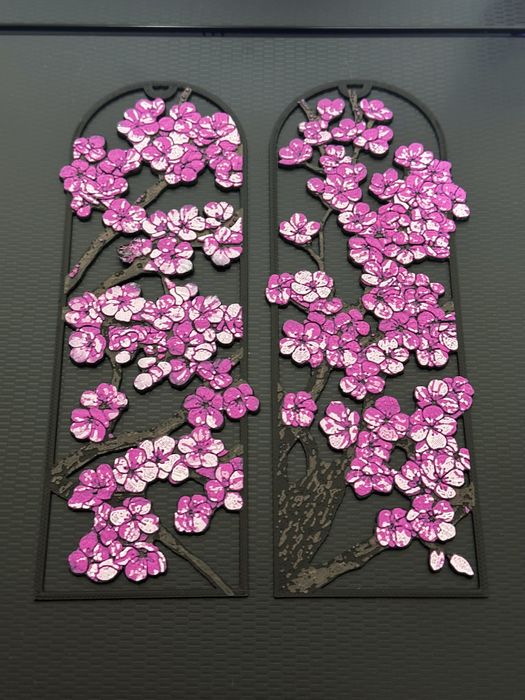 3D Книгоразделител– Цъфтящо клонче от сакура