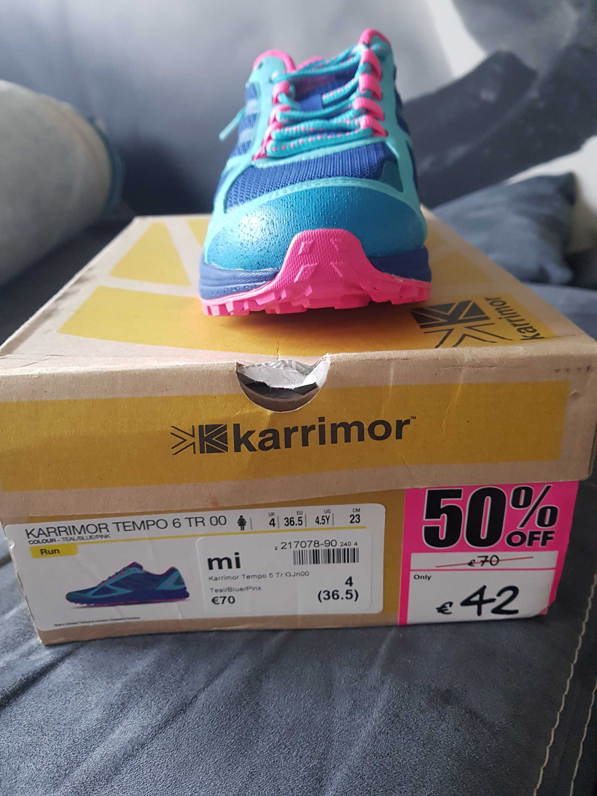 Туристически обувки Karrimor размер 36.5 и 37 и Jack Wolfskin 37.5