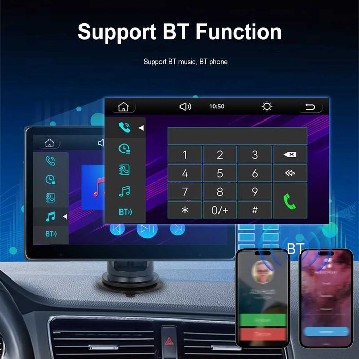 Монитор за автомобил мултимедия за кола Carplay Android Auto навигация