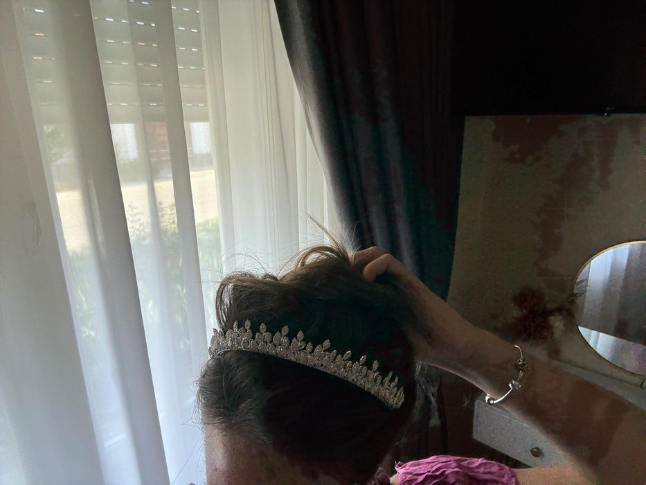 Diademă mireasa zirconiu