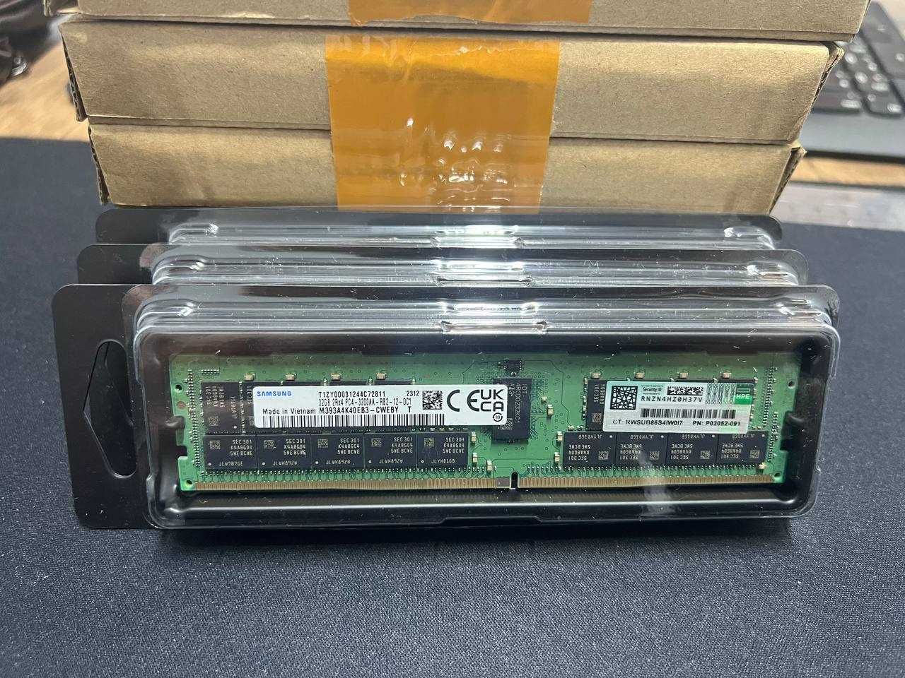 NEW!! Оперативная память для сервера HPE GEN10 DDR4 32GB 3200MHz