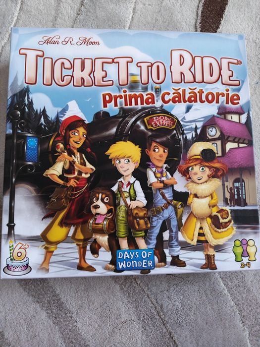 Joc Ticket to ride - Prima călătorie