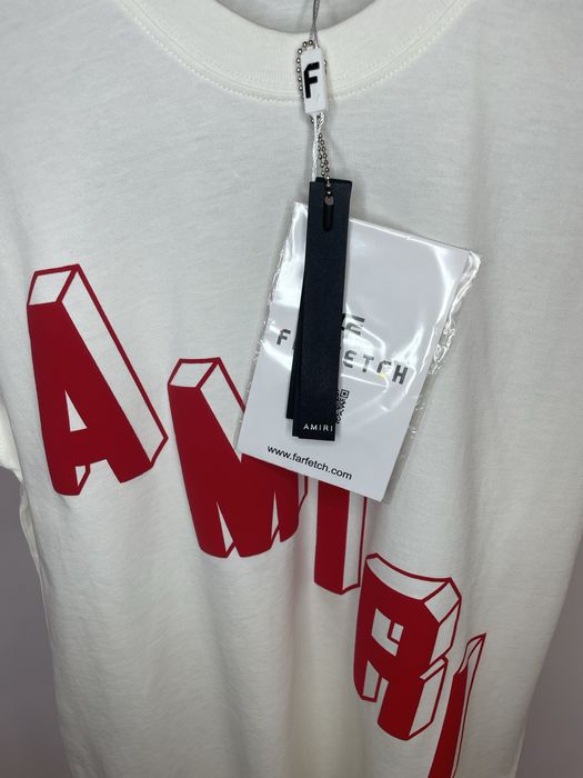 Tricou Amiri Alb marimea M