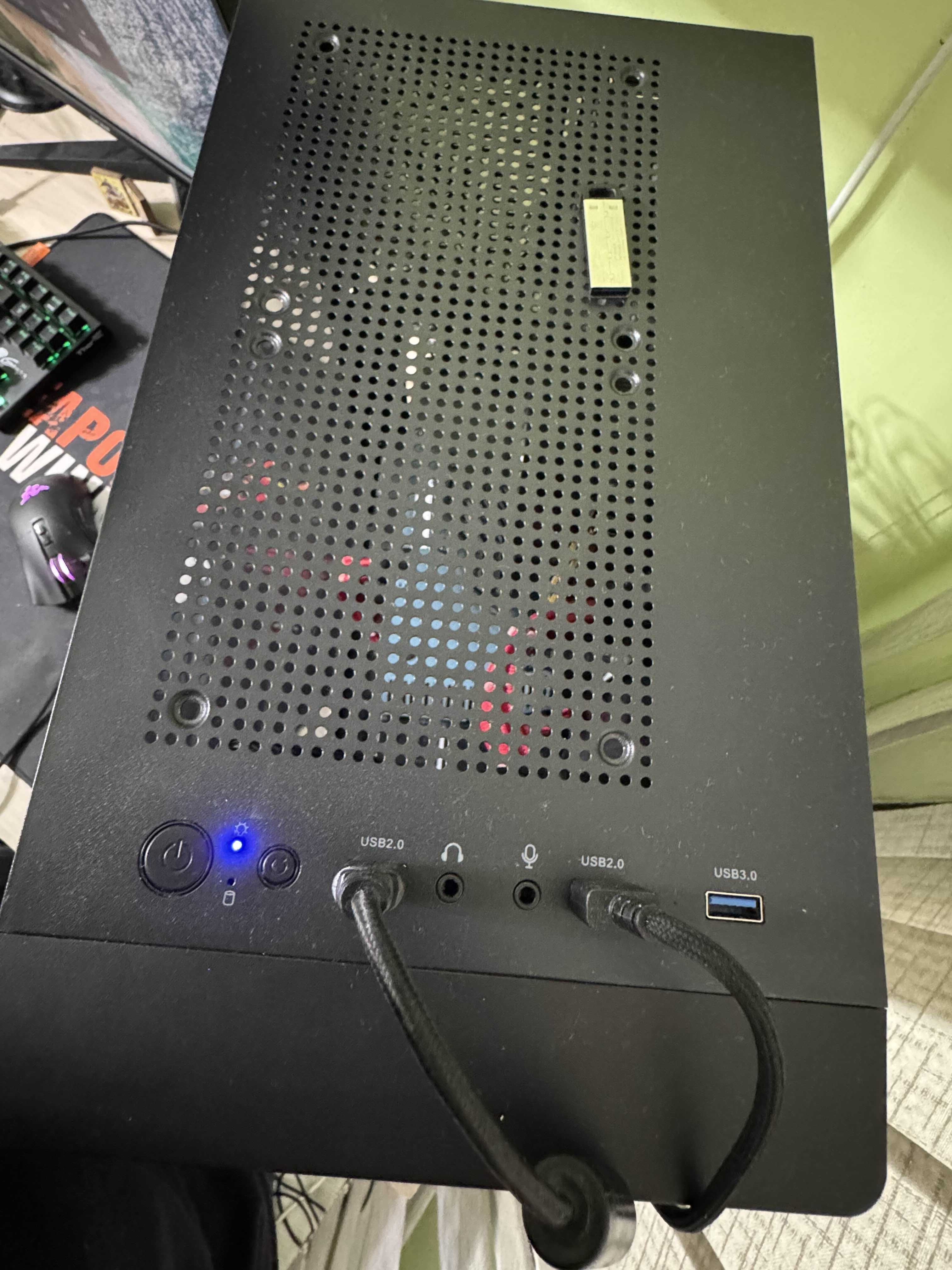 Геймърски компютър R5,RTX 3060TI, 16RAM