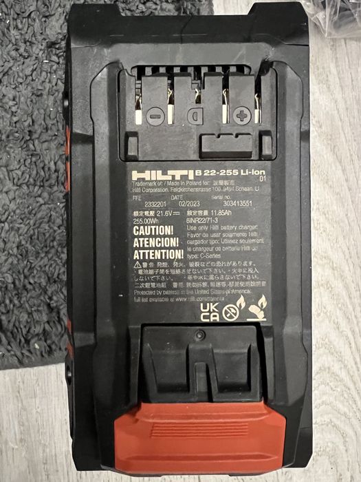 Acumulator 12Ah baterie noua Hilti Nuron B 22-255 Li-ion