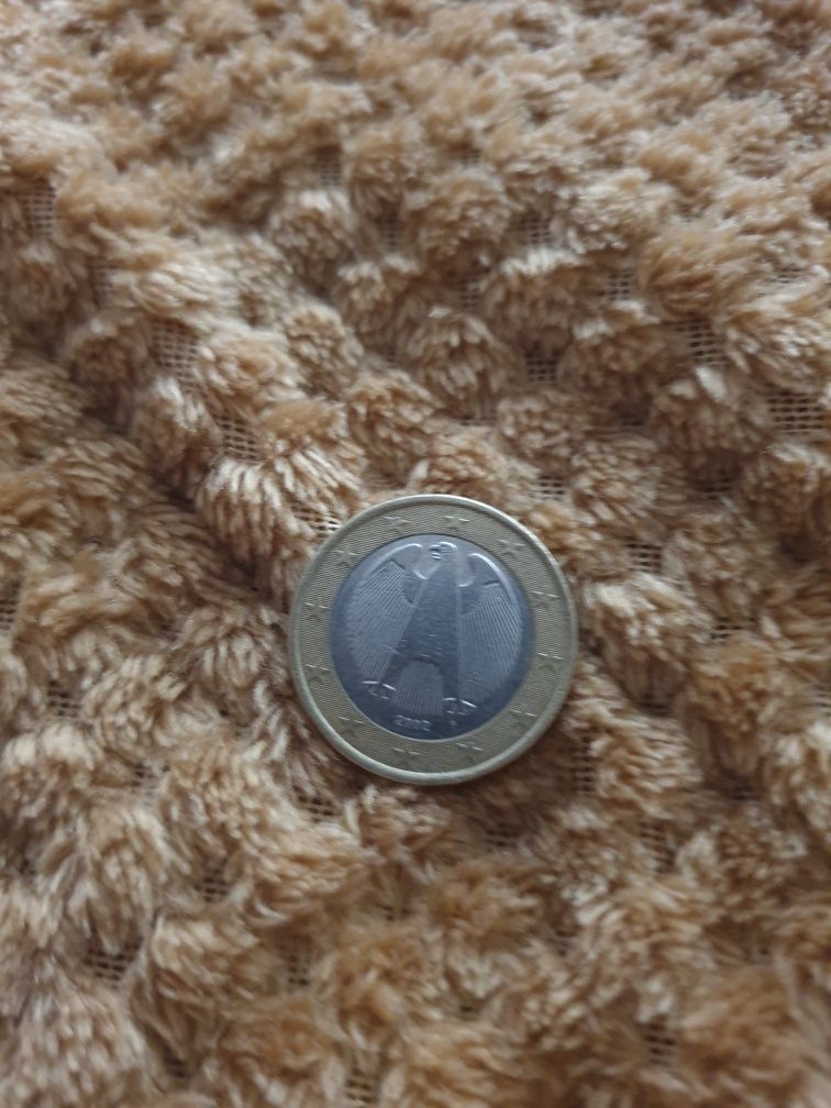 Moneda 1 euro, an 2002