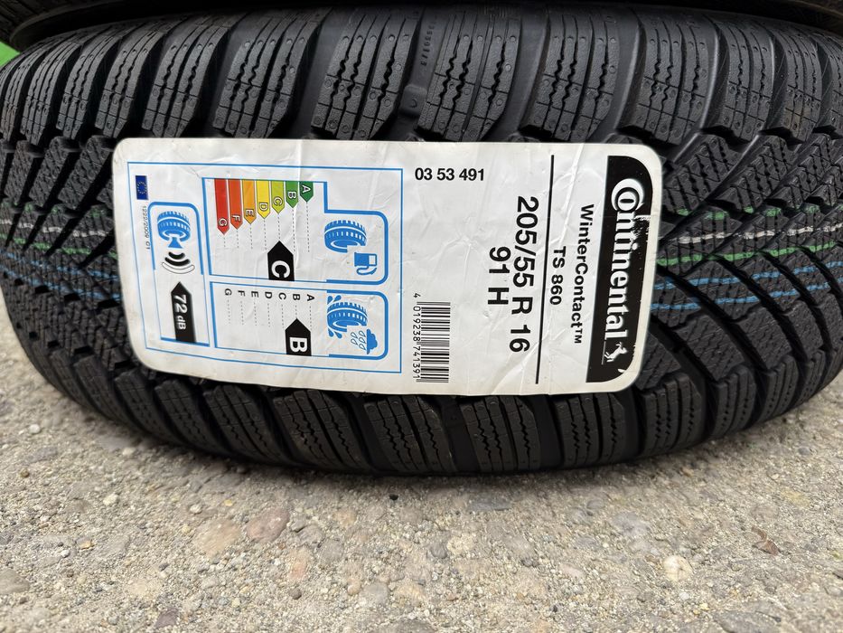 JANTE OEM R16 SKODA VW 205/55/16 Continental Winter Contact