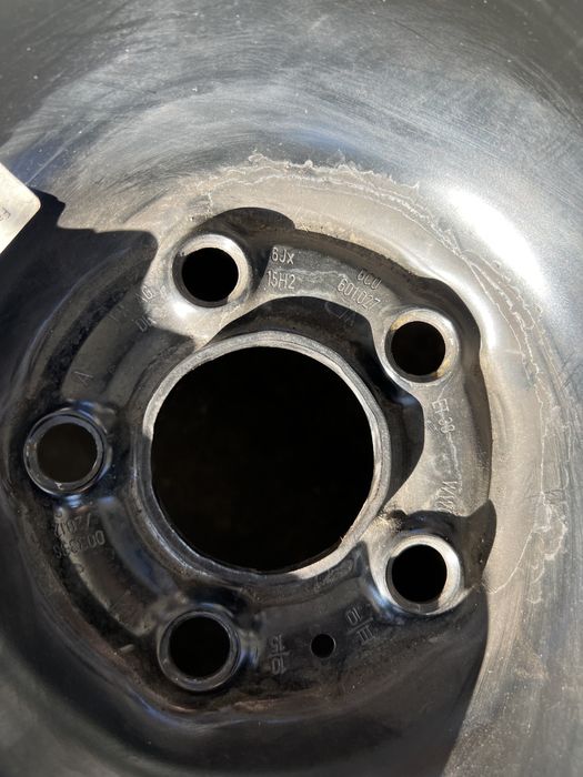 Jante Tabla VW Polo cu Anvelope Iarna