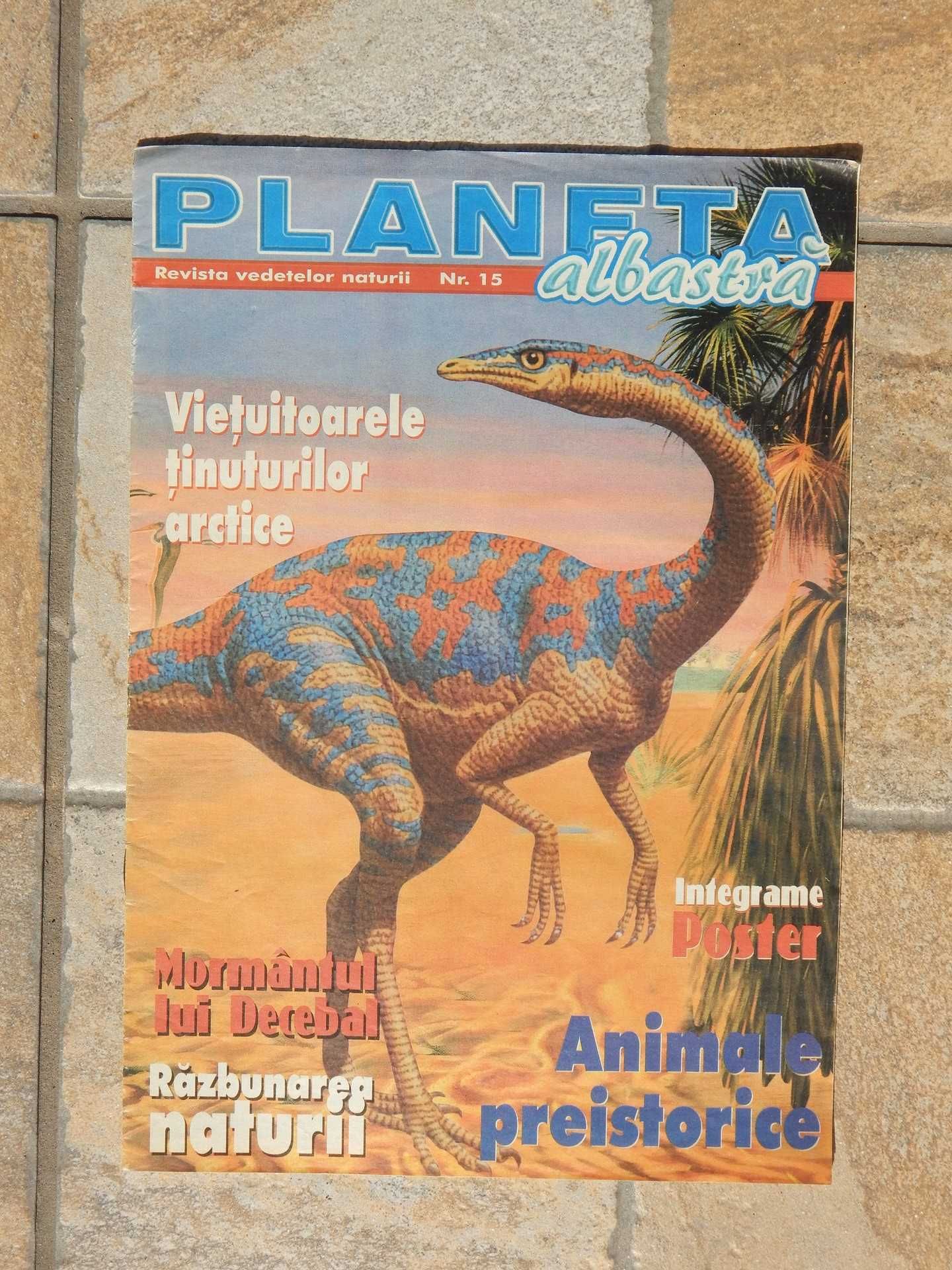 Revista Planeta albastra numarul 15 1999 animale preistorice