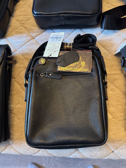 Барсетки кожанные