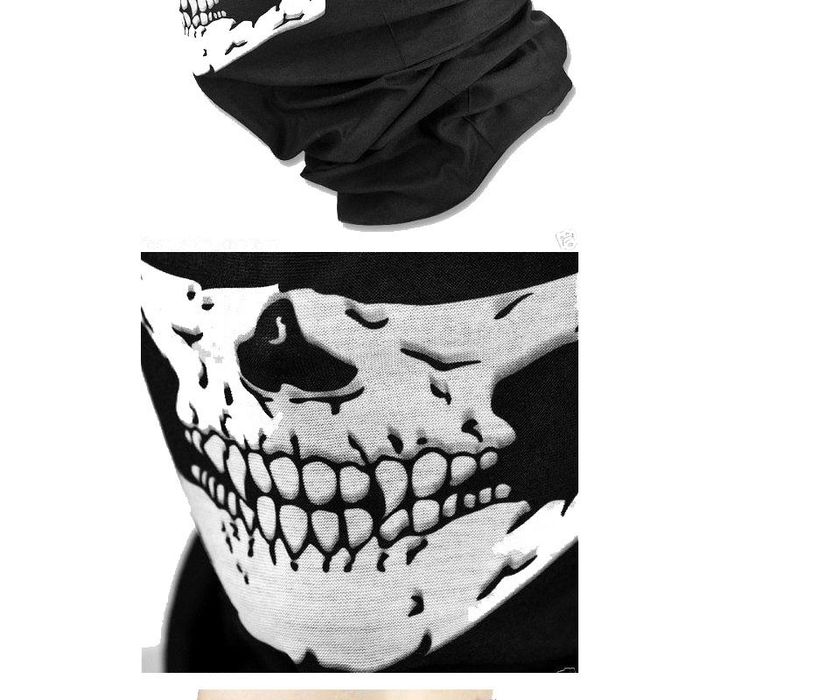 Masca Schelet , Skull Face Bandana Cagula Schelet masca ski moto bike