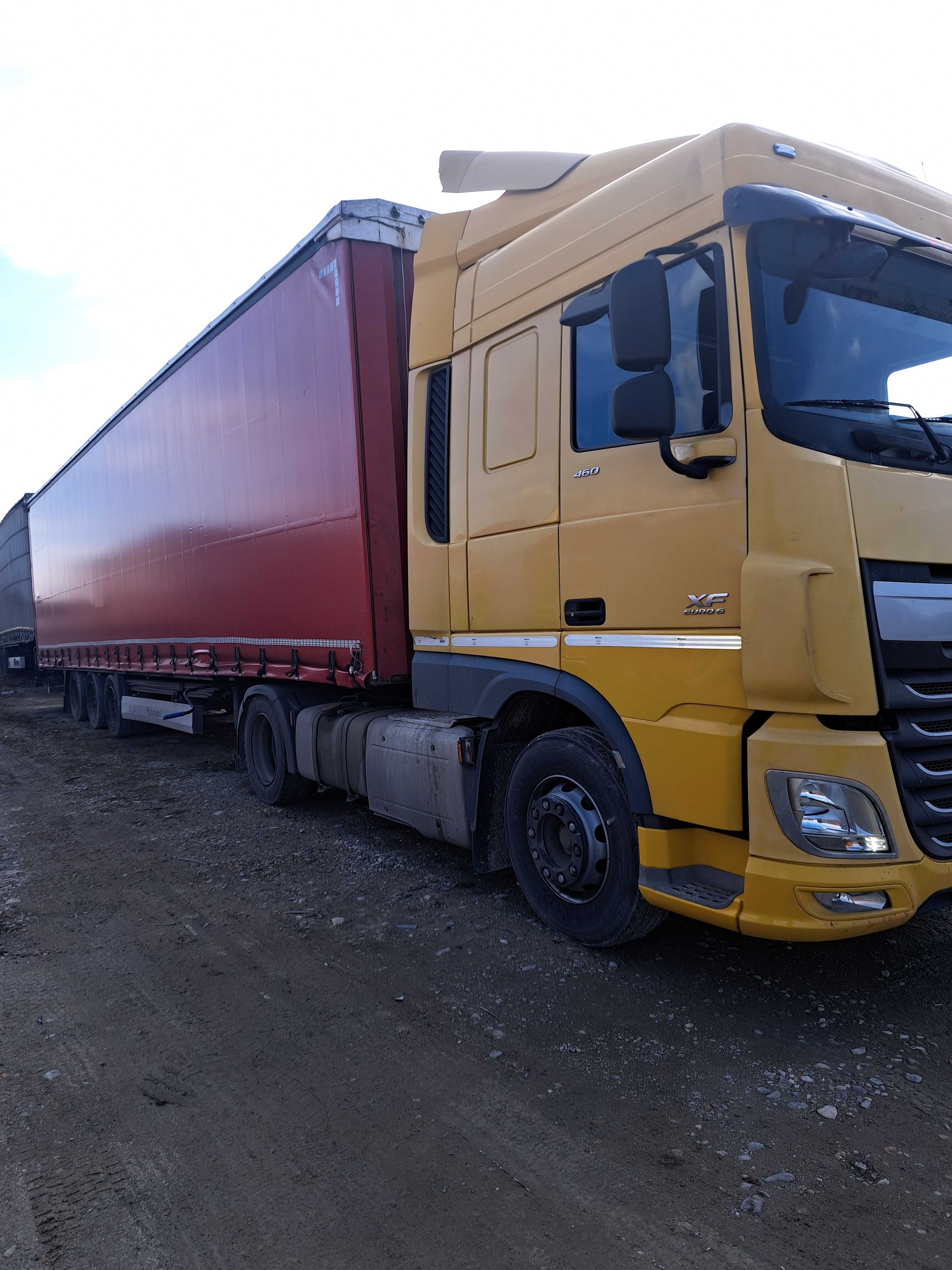 Ansamblu mega Daf XF106/ KRONE