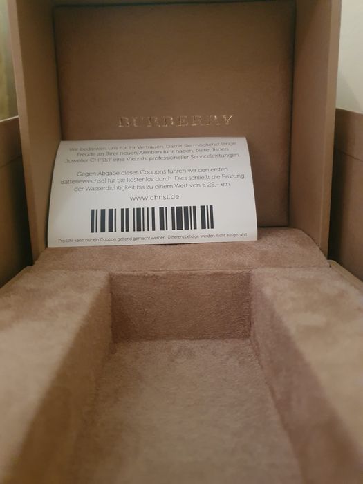 Ceas barbatesc Burberry