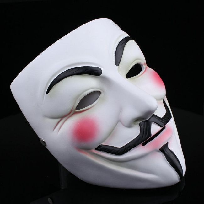 Masca copii IdeallStore®, Anonymous Vendetta, plastic, universala