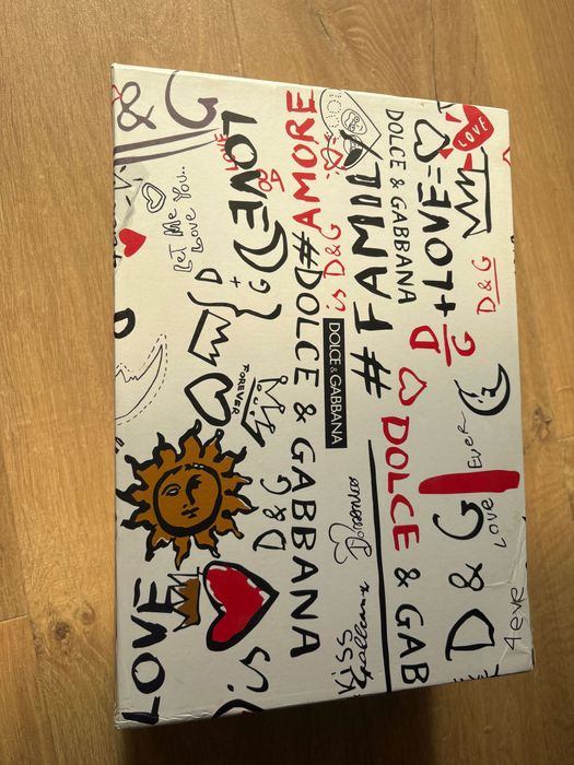 Обувки чиста кожа D&G