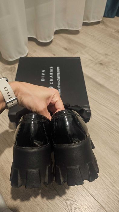 Diva Loafers negrii