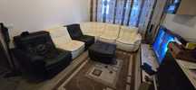 Coltar modular din piele naturala