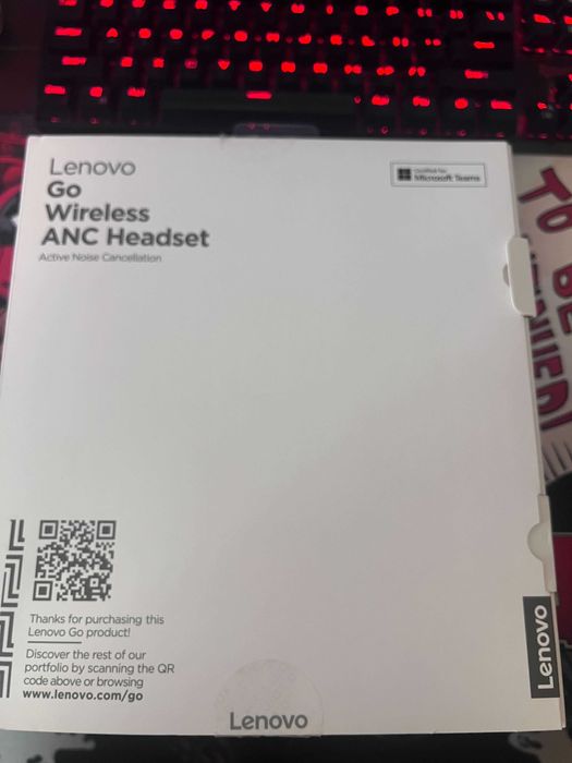 Безжични Слушалки Lenovo Go ANC