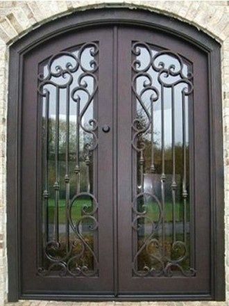 Решётка,  перила, навес, кованные