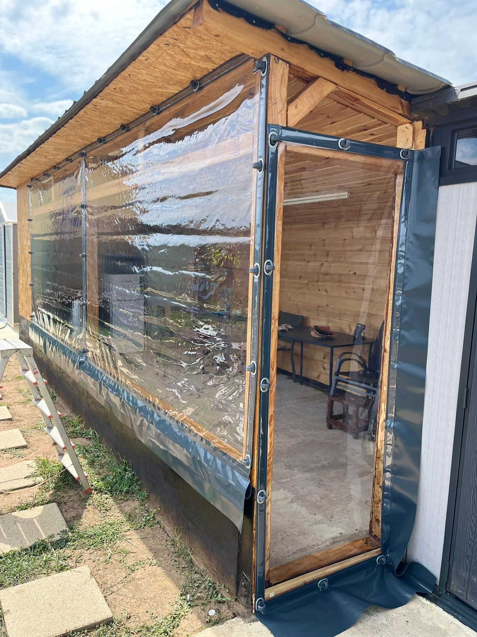 Inchideri terase-Folie transparenta-Cristal