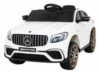 Masinuta electrica copii 1-5 ani Mercedes GLC63S 4x4, Roti Moi #Alb