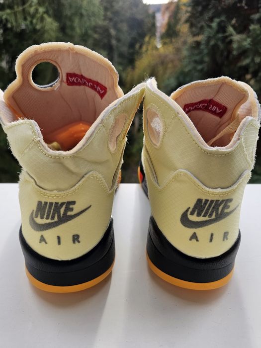 Air Jordan 5 Retro Off White Sail 42