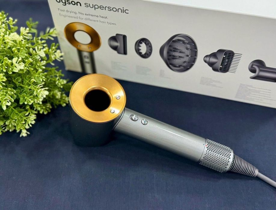 Dyson Styler Air в цвете Nickel Cooper Новый с на насадками