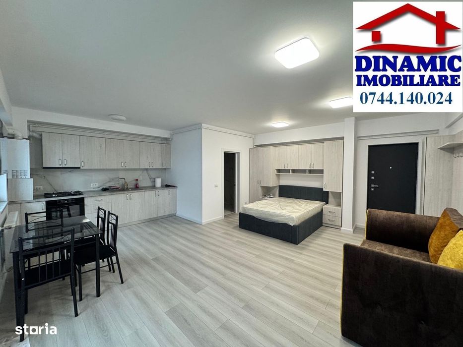 Garsonieră modernă, et.1, ansamblu nou, Str. Fermelor,  300 Eur/lunar