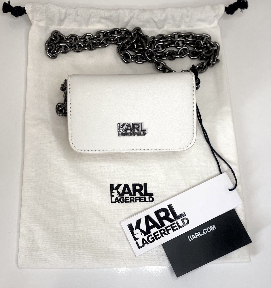 Мини чанта с верижка Karl Lagerfeld