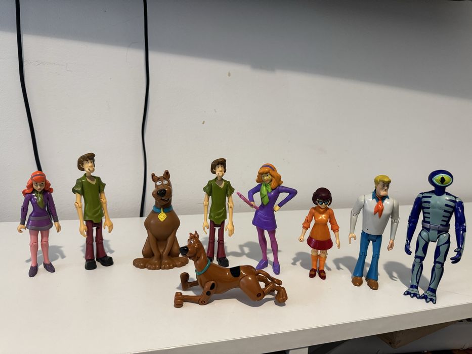 Lot figurine scooby doo