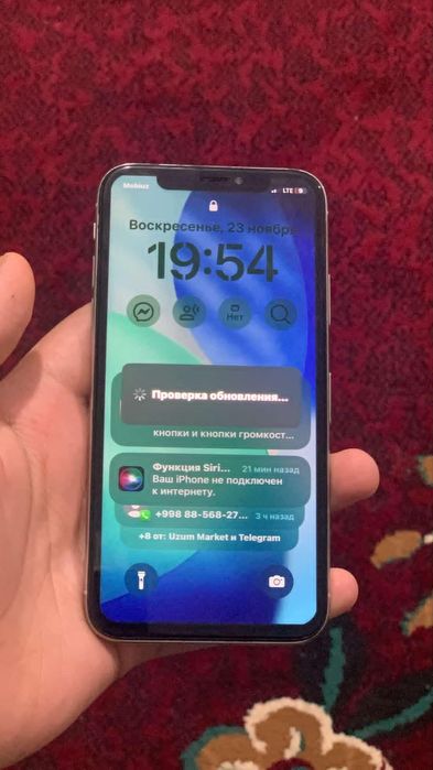 Iphone x 64 gb face id ishlidi