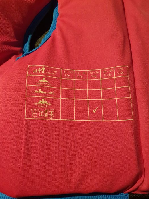 Vestă salvare copii