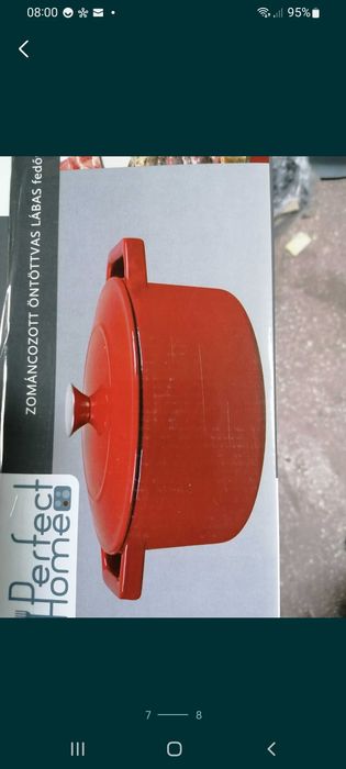 Cratiță fontă emailată 7L Ofertă 289 lei